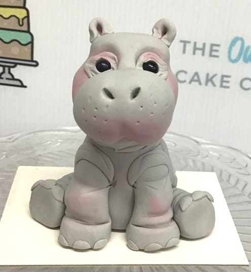 Sugar cute fondant Jungle Animals..Elephant Mother & Baby