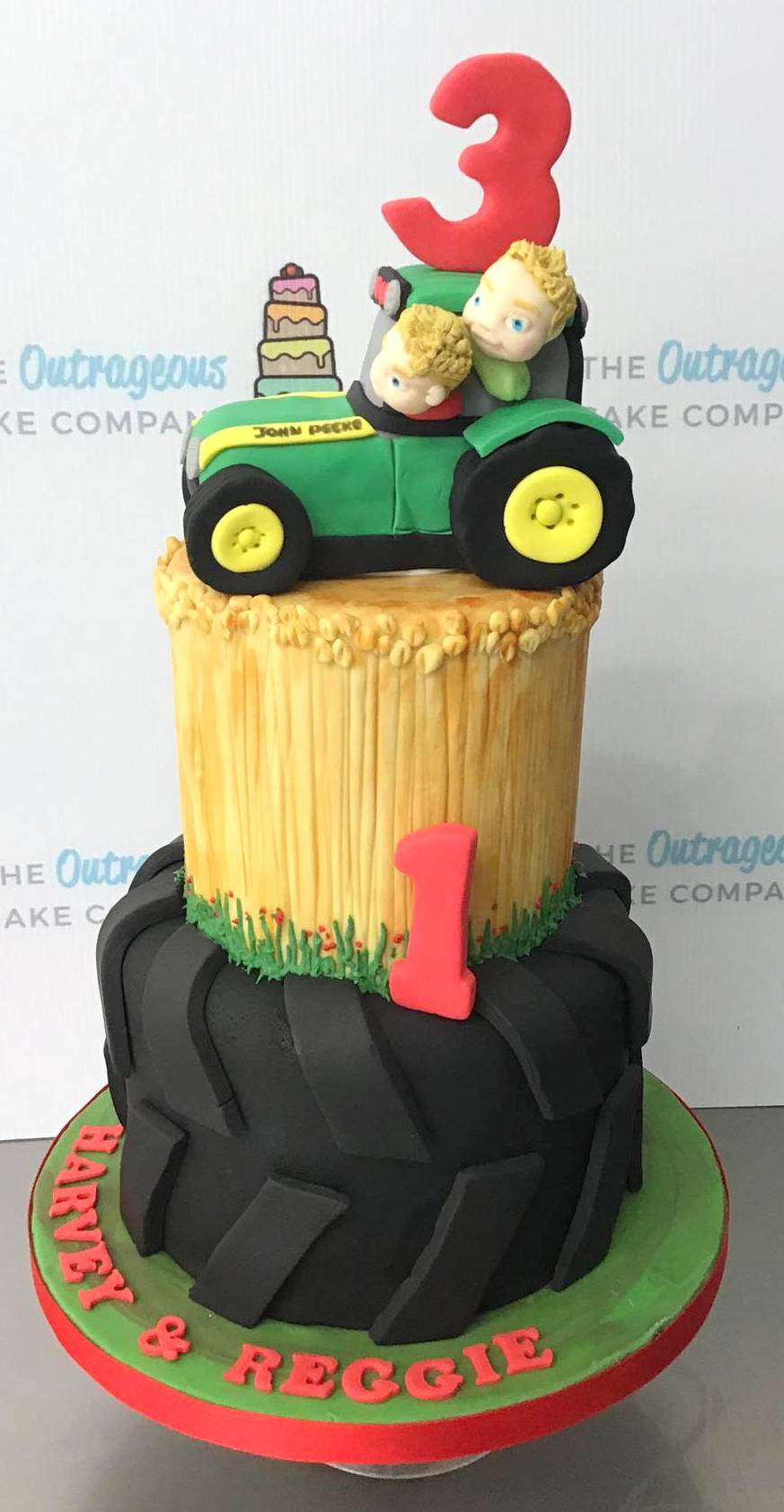 Amazon.com: Farm Theme Happy Birthday Cake Topper, Rural Style Birthday  Party Decorations, Animals of Farm and Farmer Sign Birthday Anniversary Cake  Decors for Children Adults : Grocery & Gourmet Food